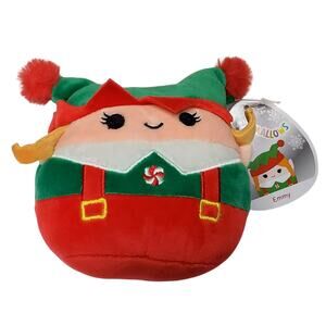 Squishmallows Emmy the Elf 4.5 Holiday 2021 Collection New